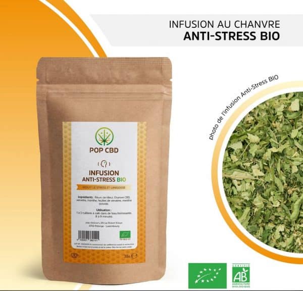 ANTI-STRESS hemp infusion - POP CBD