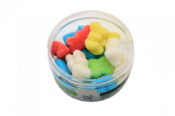 12 Doces Veganos com CBD 10mg (gomas)