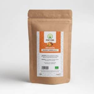 Infusão de cânhamo LARANJA CANELA - POP CBD