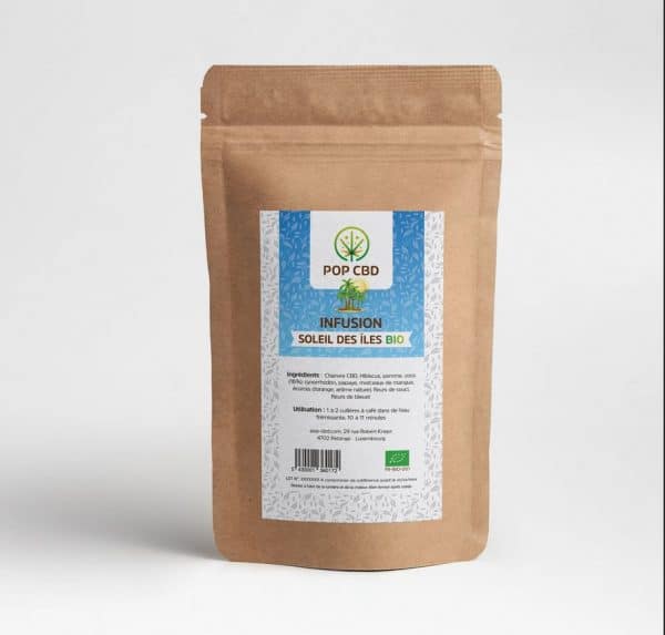 SOLEIL DES ILES hemp infusion - POP CBD