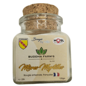 ARTISANAL CANDLE - Perfume of your choice - 120g French production natural wax