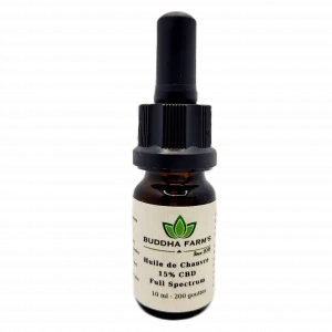 Buddha Farm's Zwitserse full-spectrum CBD-olie 10%, 15%, 20%, 25%, 30%