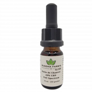 Buddha Farm's Zwitserse full-spectrum CBD-olie 10%, 15%, 20%, 25%, 30%