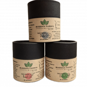 PACK 3 INFUSIONS au Fleurs de Chanvre 25g/35g - 20% CBD - DODO, DETOX, BOOST (Copie)
