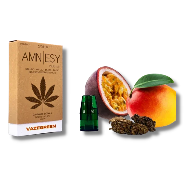 Pod HHC Ha|ze ou Amn|esy 1ml - VAZEGREEN