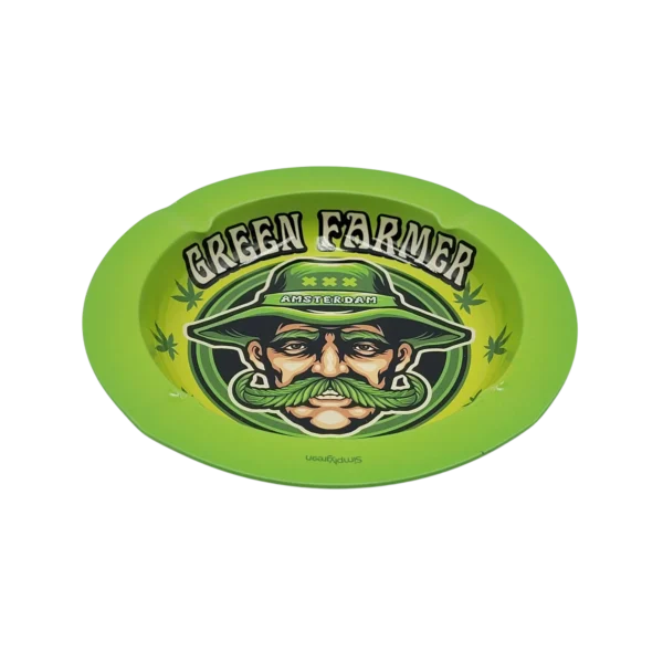 Posacenere in metallo Green Farmer