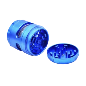 Bubble grinder a Gold oder blo faarweg Aluminium