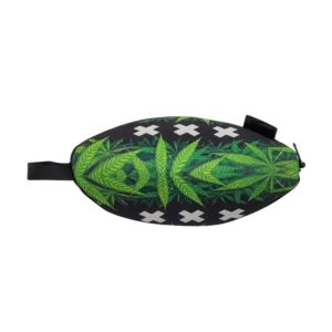 Bolsa com design de folha de cannabis ANTI-ODOR