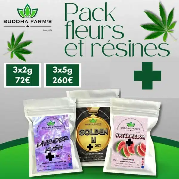 FLOWERS AND RESINS PACK + PROMO