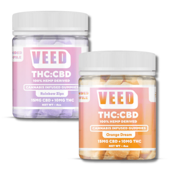 GUMMIES VEED DELTA 9 THC 300mg ET 450mg CBD