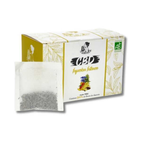 Infusion CBD The flowers of Jeanne 20 sachets 36g