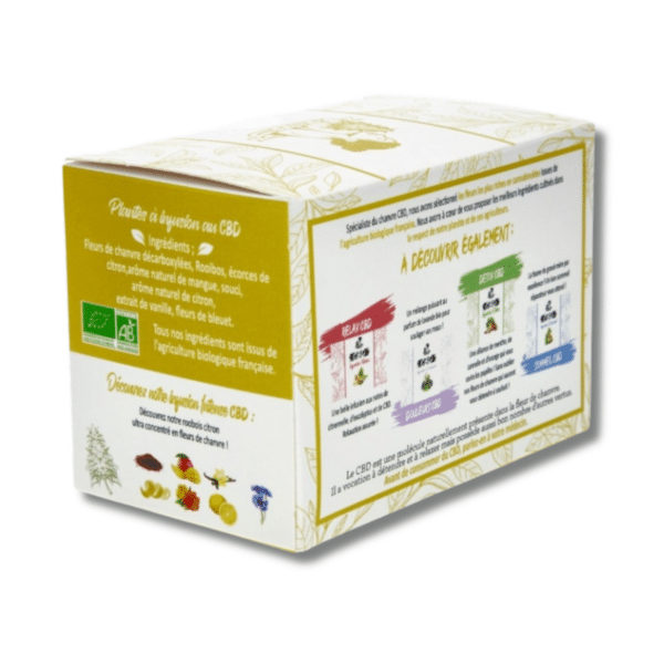 Infusion CBD The flowers of Jeanne 20 sachets 36g