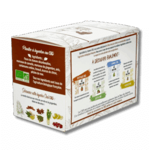 Infusión CBD Las flores de Jeanne 20 Saches 36g