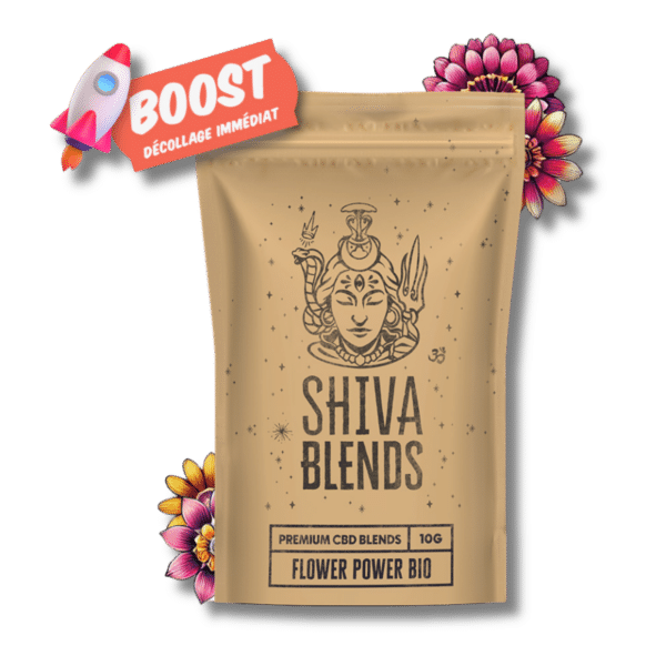 Tubak Ersatz fir CBD - Blummenkraaft Bio Shiva vermëscht