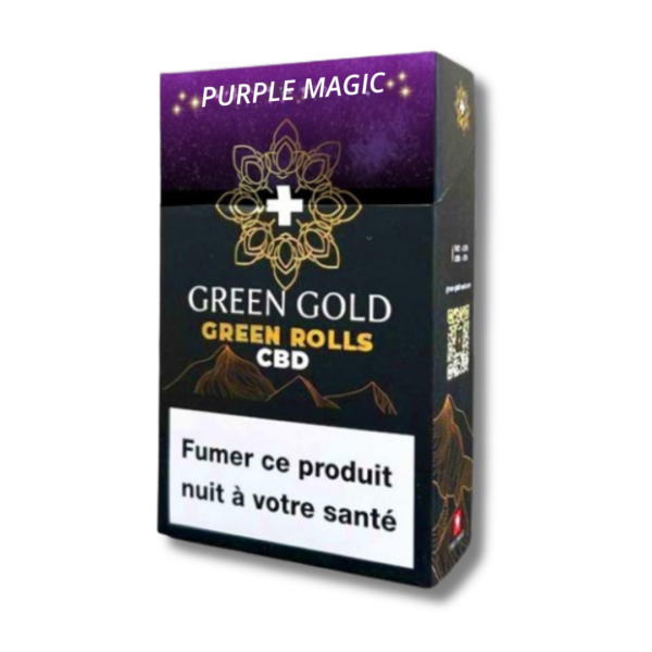 Green Gold Purple Magic Sigarettes -pakket