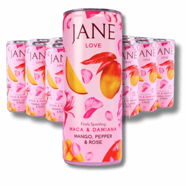 JANE LOVE boissons aphrodisiaques 25cl