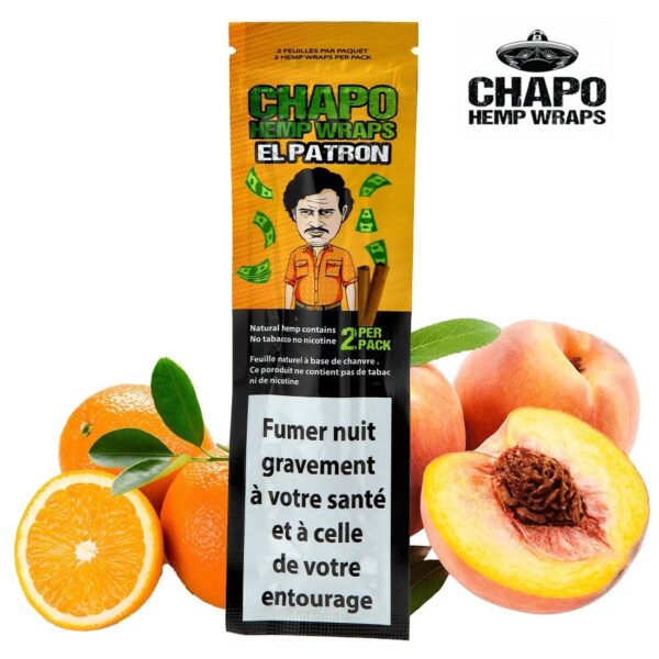 ENVOLTURAS DE CÁÑAMO BLUNT CHAPO SIN TABACO