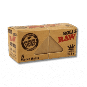 RAW Classic Rolls Schlanke ungebleichte Papierrolle