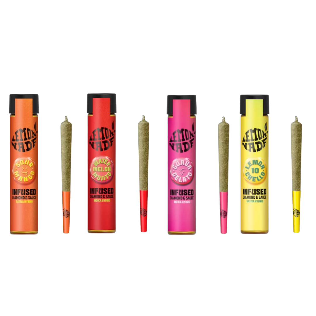 Pre-Rolled OH Lemonade – Boîte de 20 unités Pre-Rolled OH Lemonade – Boîte de 20 unités