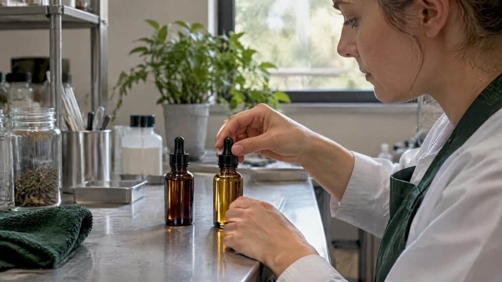 Étude de deux extraits de CBD en conditions de laboratoire